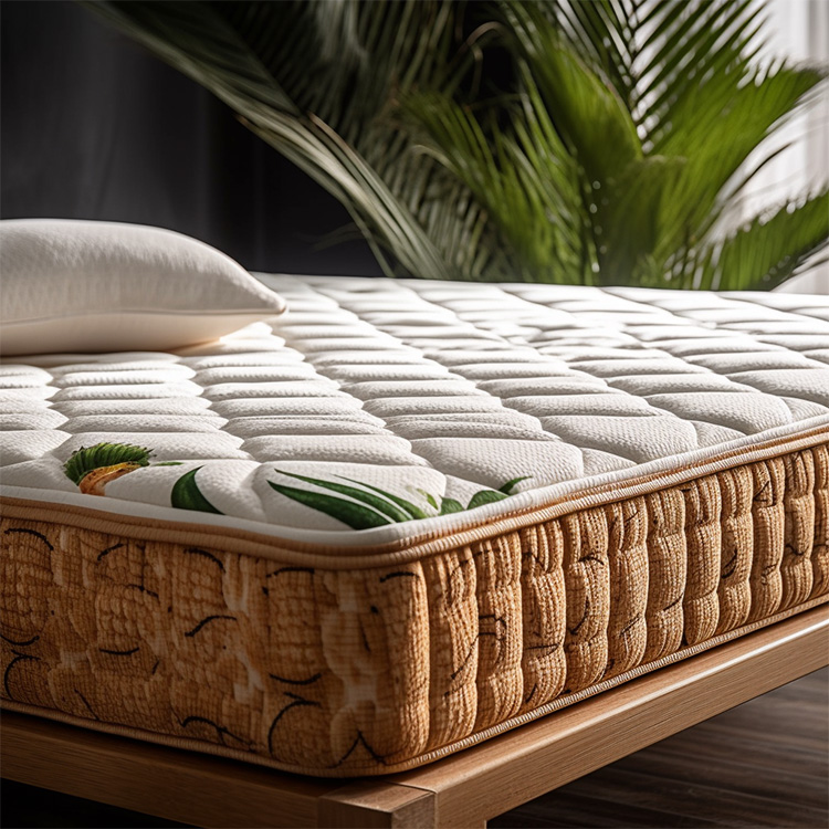 Memory cotton latex spring mattress