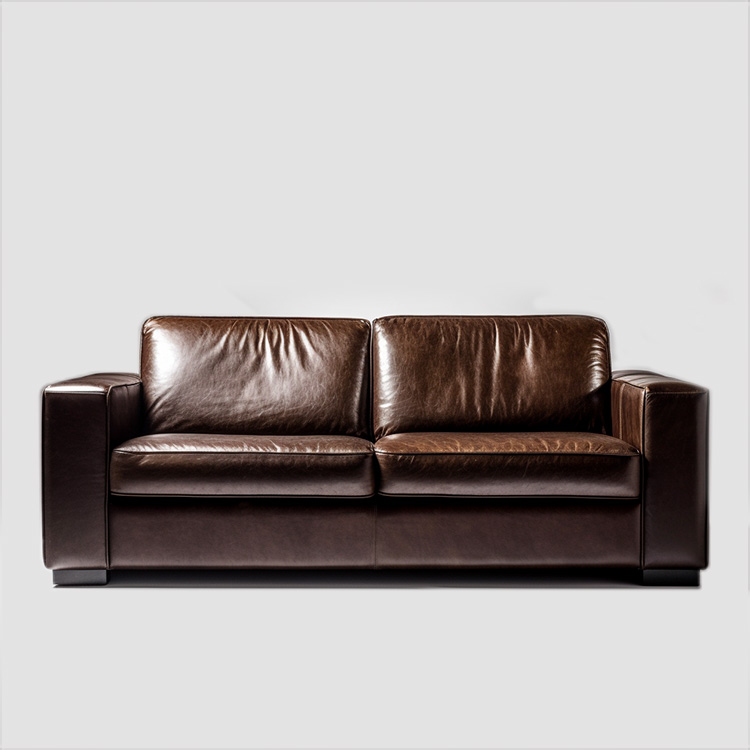 Italian minimalist dark brown