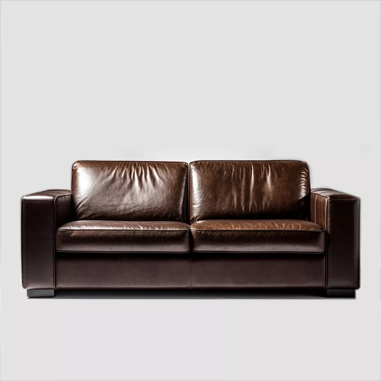 Italian minimalist dark brown