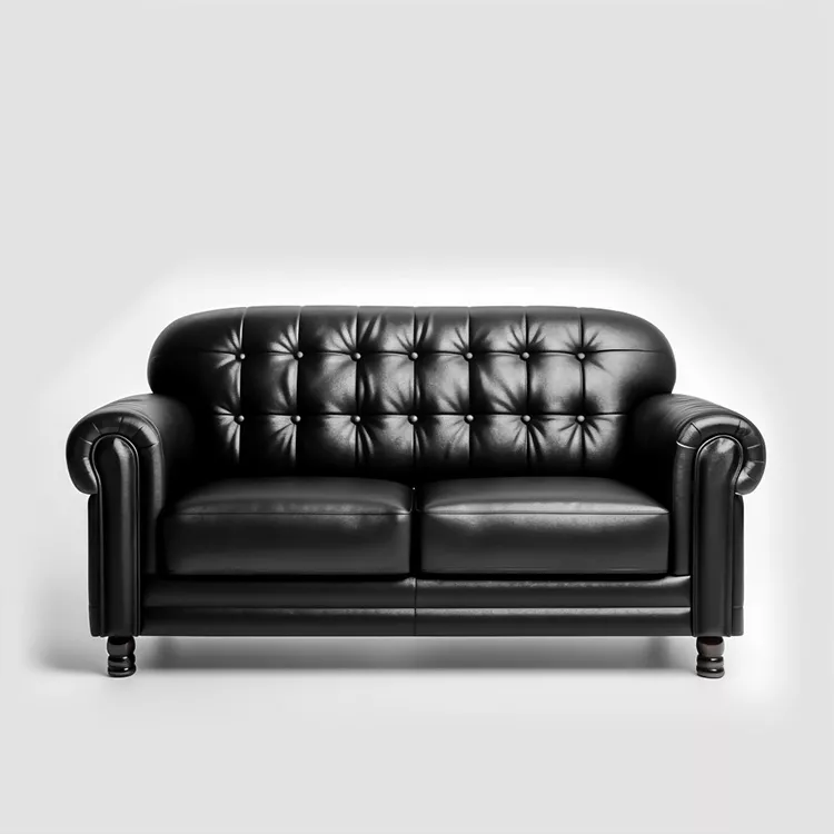 French vintage leather premium sofa